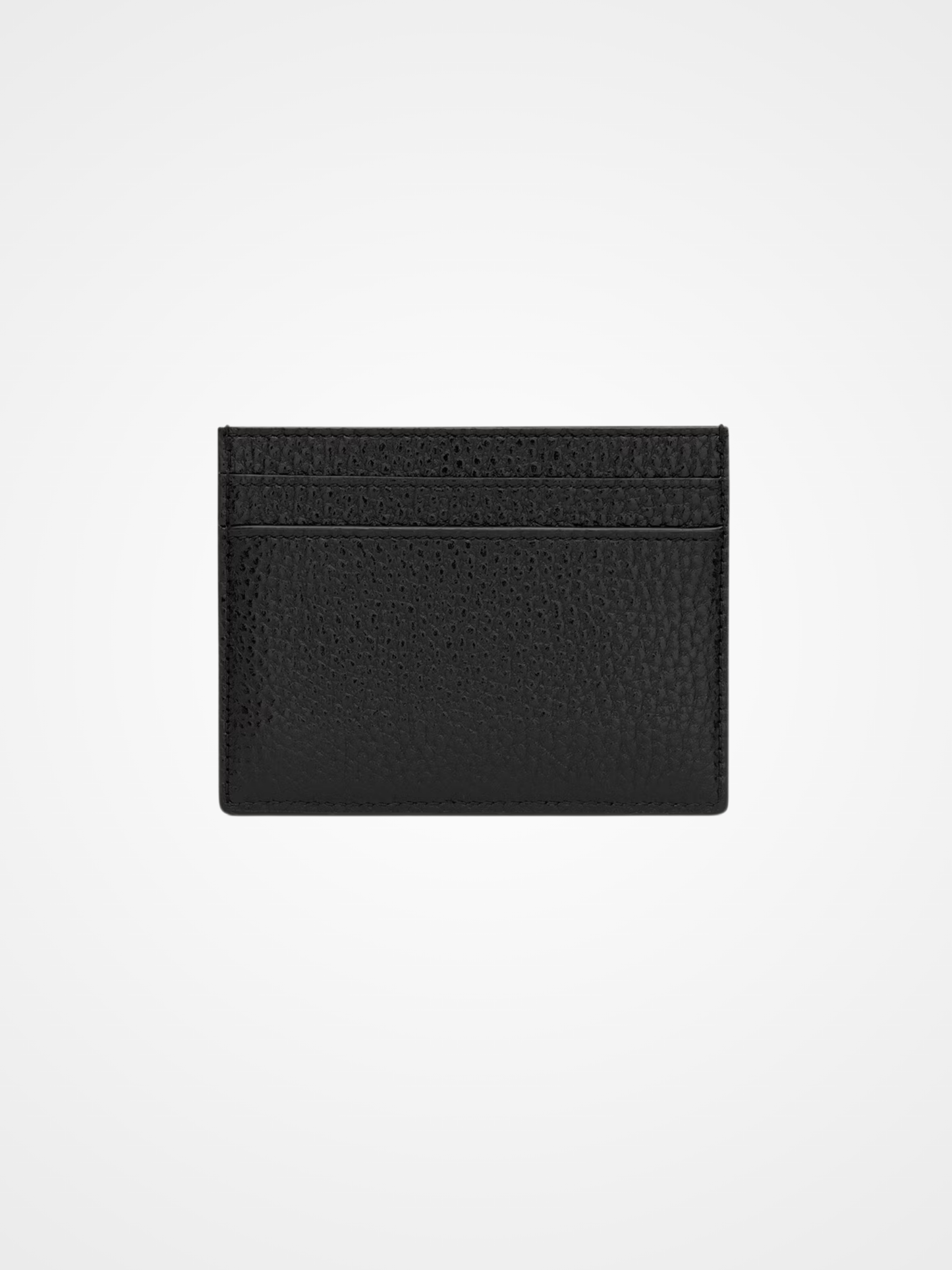 Tiny Cassandre Card Case In Grained Leather
