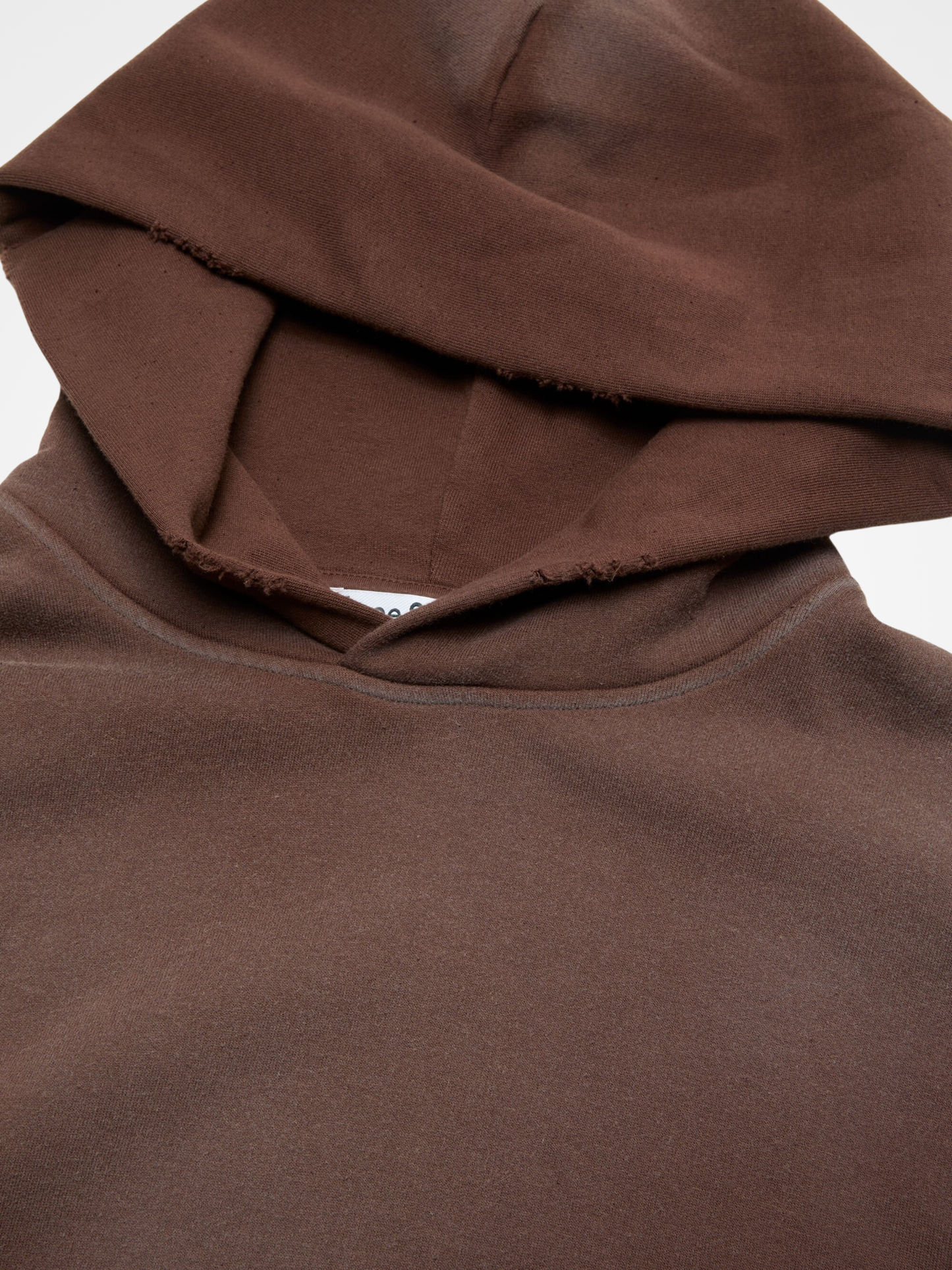 Fleece logo hoodie