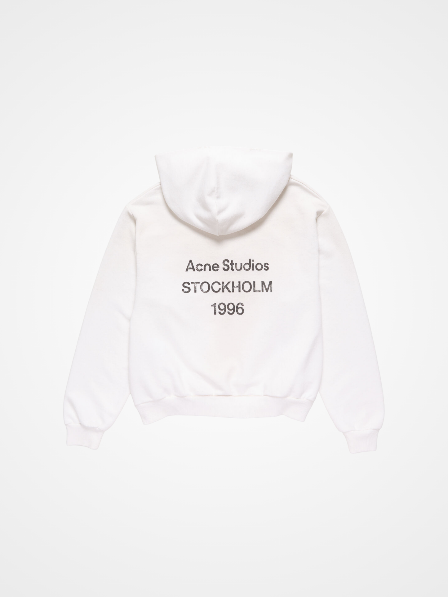 Fleece logo hoodie