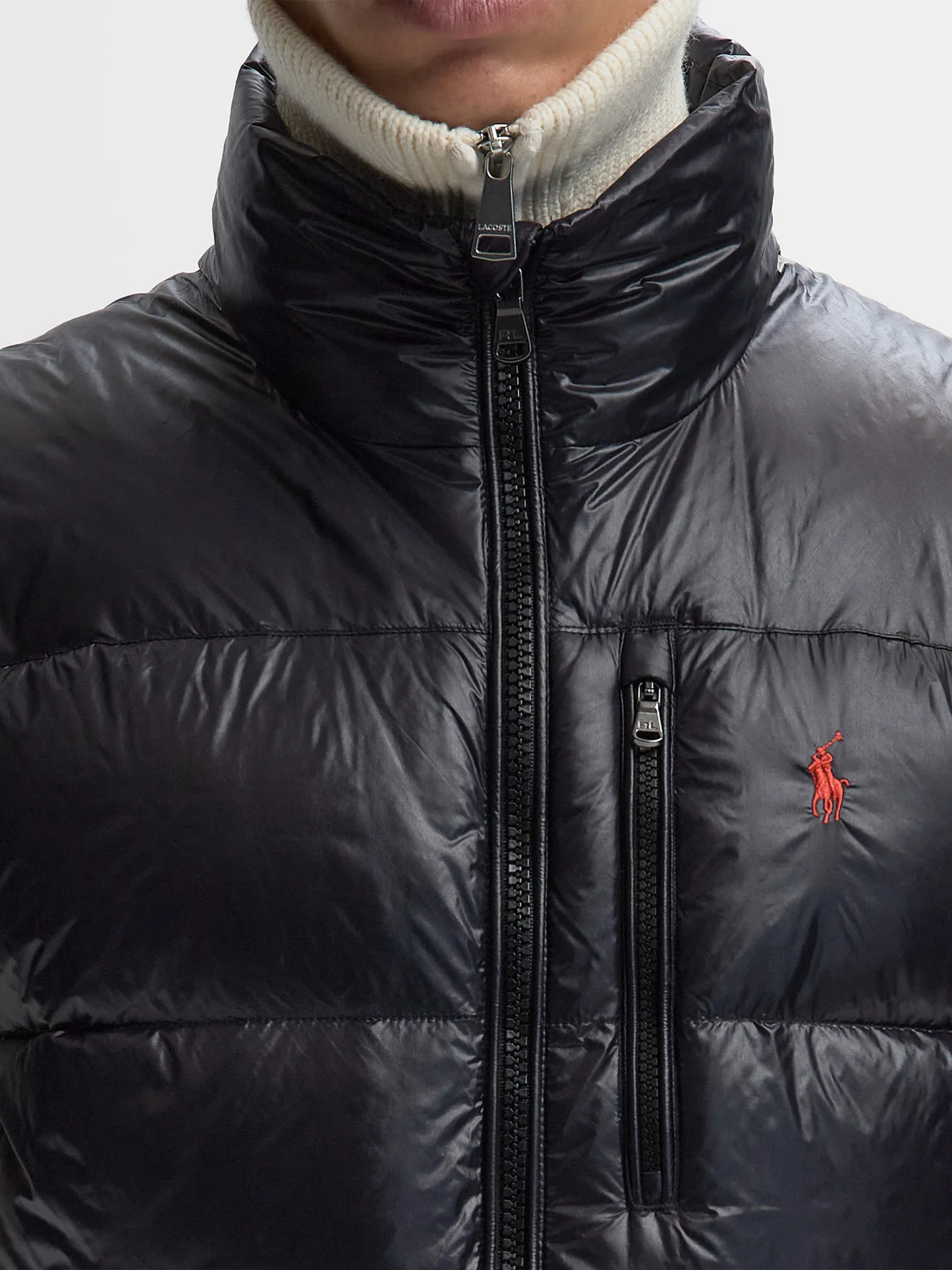 Glossy Down Vest